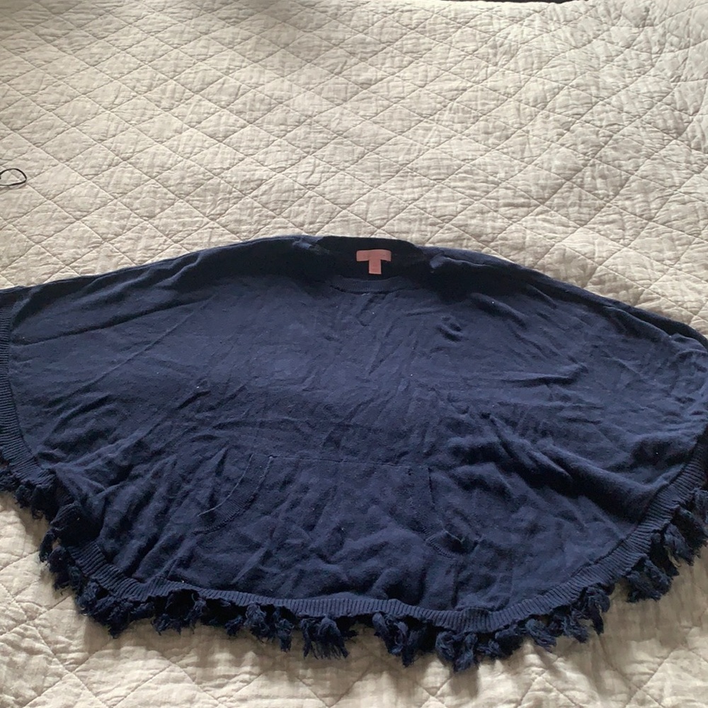 Lilly Pulitzer Girls Poncho Sweater